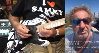 【祝来日！】サミーヘイガーから正式にバックステージに呼ばれました(*´▽｀*)