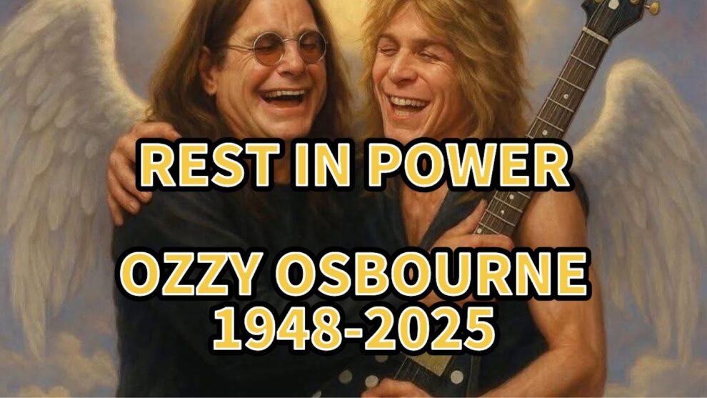 【R.I.P】帝王Ozzy Osbourneがご逝去されました。